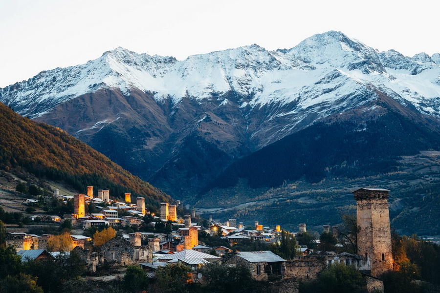 Vista de Mestia