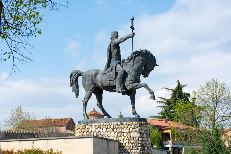 Monumento a Erekli II, Telavi