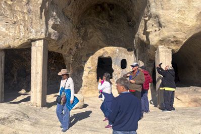 La cueva de Uplistsikhe