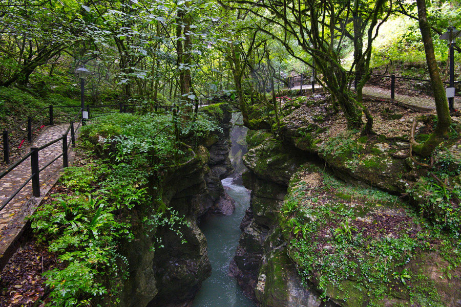 Cañón de Martvili, cerca de Kutaisi