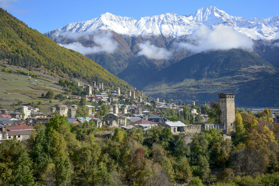 Vista de Mestia