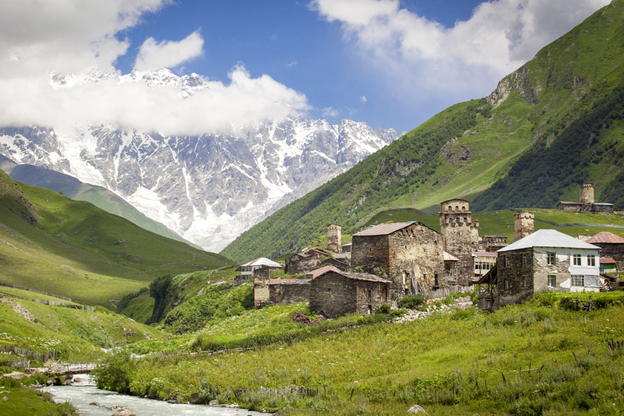 Vista de Ushguli