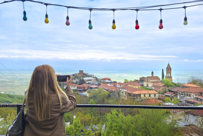 Vista de Sighnaghi