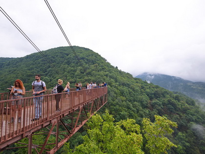 Tour to Okatse Canyon and Prometheus Cave