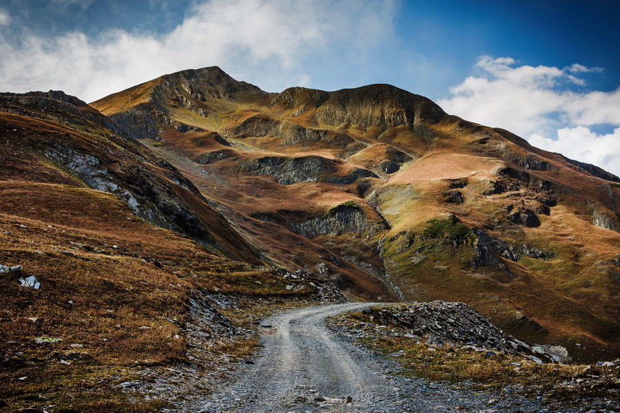 On the Road in Svaneti