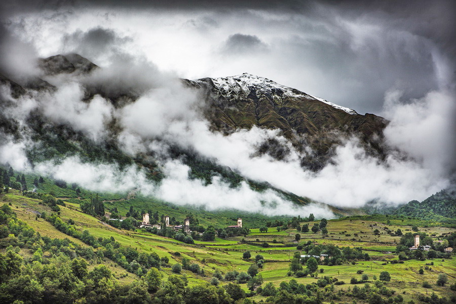 On the Road in Svaneti