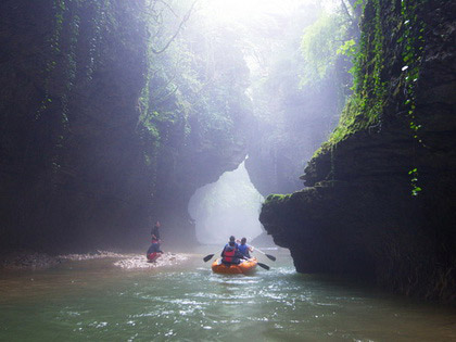 One-Day Tour from Kutaisi: Prometheus Cave and Martvili Canyon