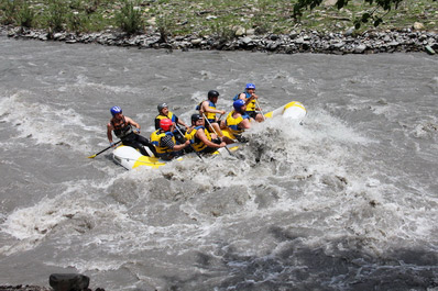 Rafting on Rioni