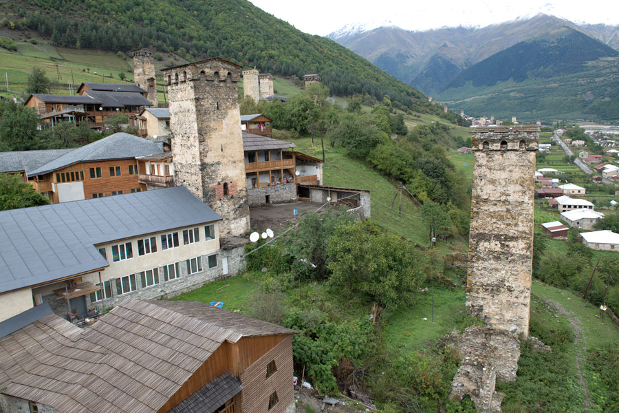 Vista de Mestia