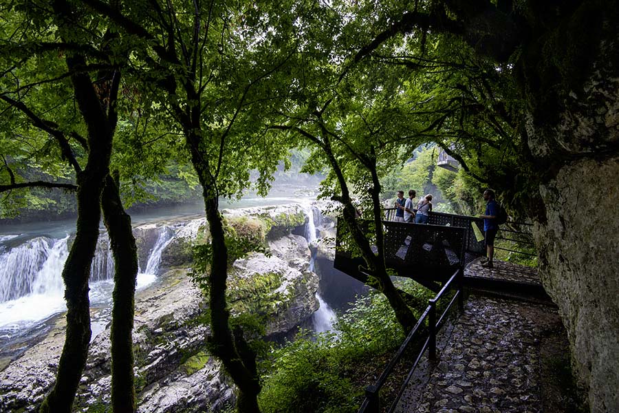 Martvili Canyon near Kutaisi