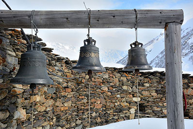 Lamaria Church, Ushguli, Georgia