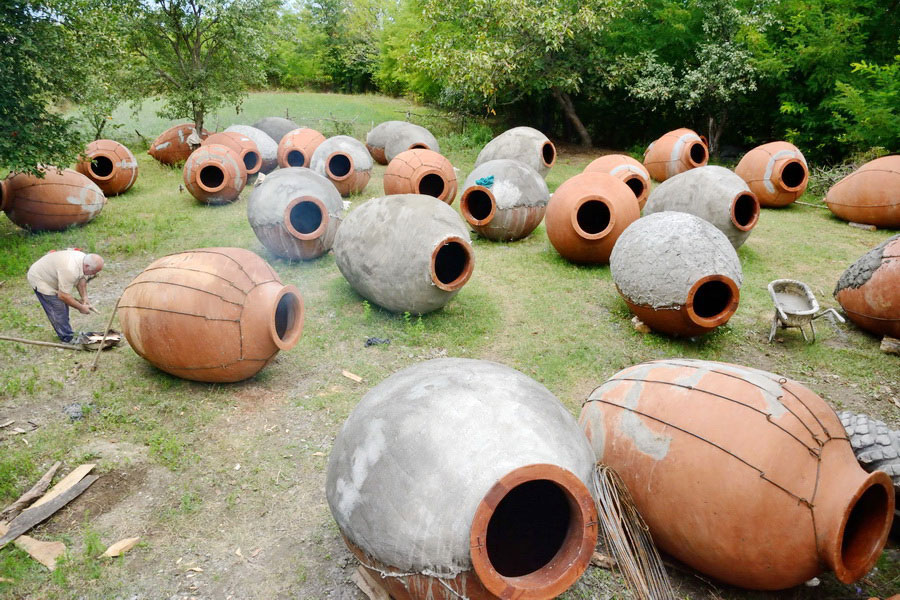 Vasijas de Vino Kvevri (Qvevri), Georgia