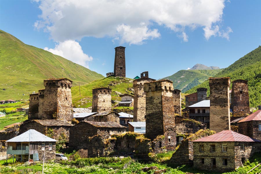 Viajes a Ushguli, Georgia