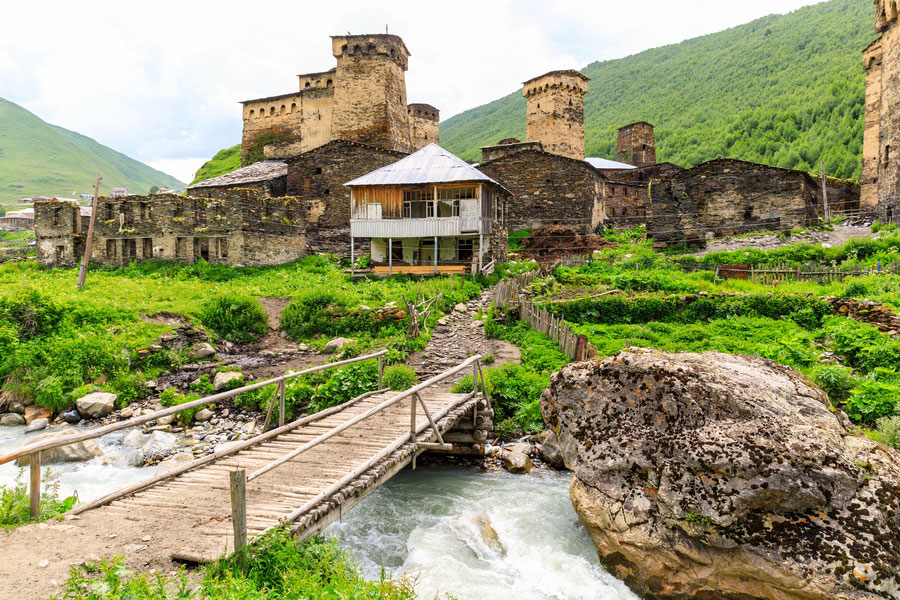 Community of Ushguli, Georgia