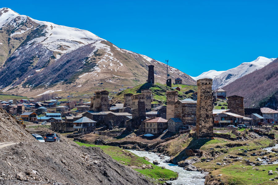 Comunidad de Ushguli, Georgia