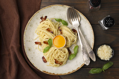 Spaghetti alla Carbonara Romana Spaghetti alla Carbonara Romana, Italian Food