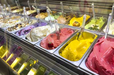 Gelato Gelato, Italian Food