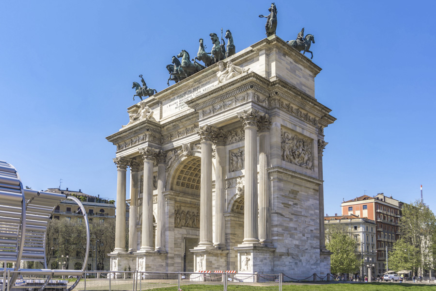 Arco della Pace, Milan