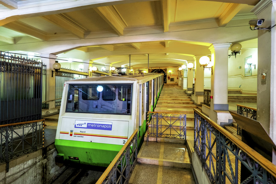 Funicular, City Transport in Naples Funicular, City Transport in Naples