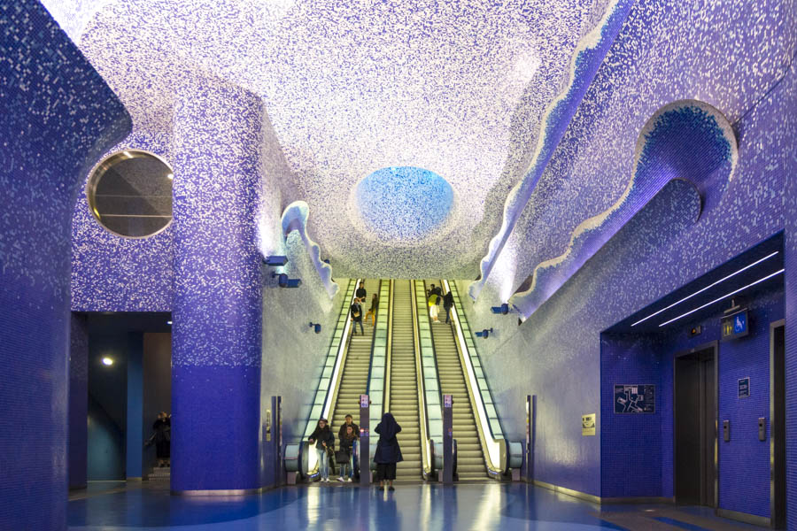 Toledo Metro Station, Naples Toledo Metro Station, Naples