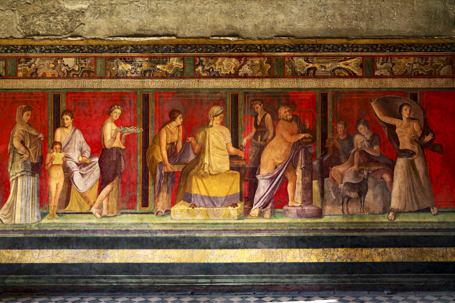 Villa of the Mysteries near Naples Villa of the Mysteries near Naples