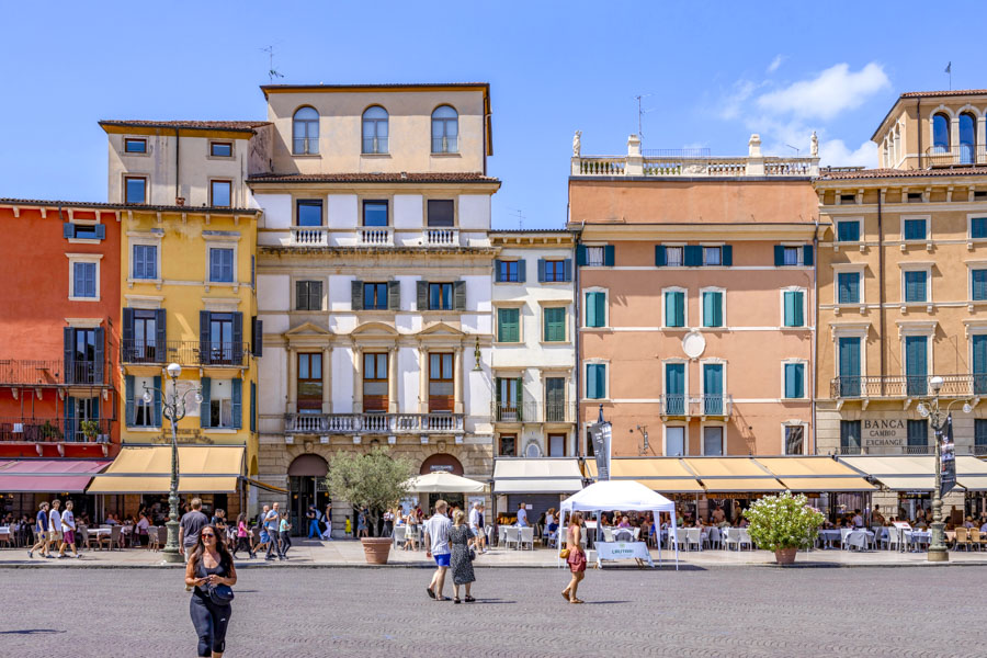 La Scala, Milan Piazza Bra, Verona, Italy