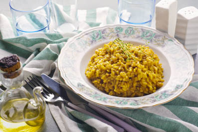 Risotto alla Milanese, Italian Food