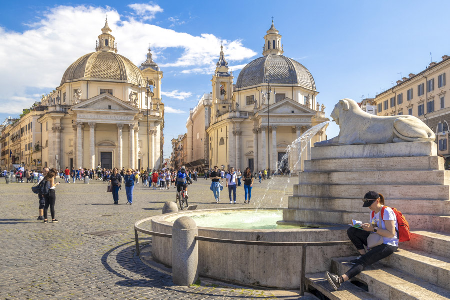 Piazza del Popolo, Rome Piazza del Popolo, Rome, Italy
