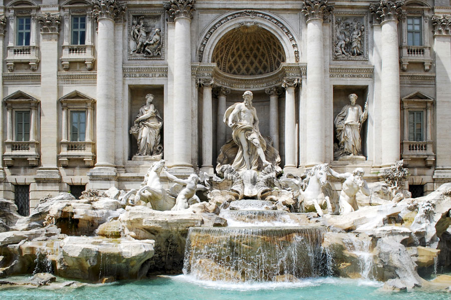Trevi Fountain, Rome Trevi Fountain, Rome, Italy