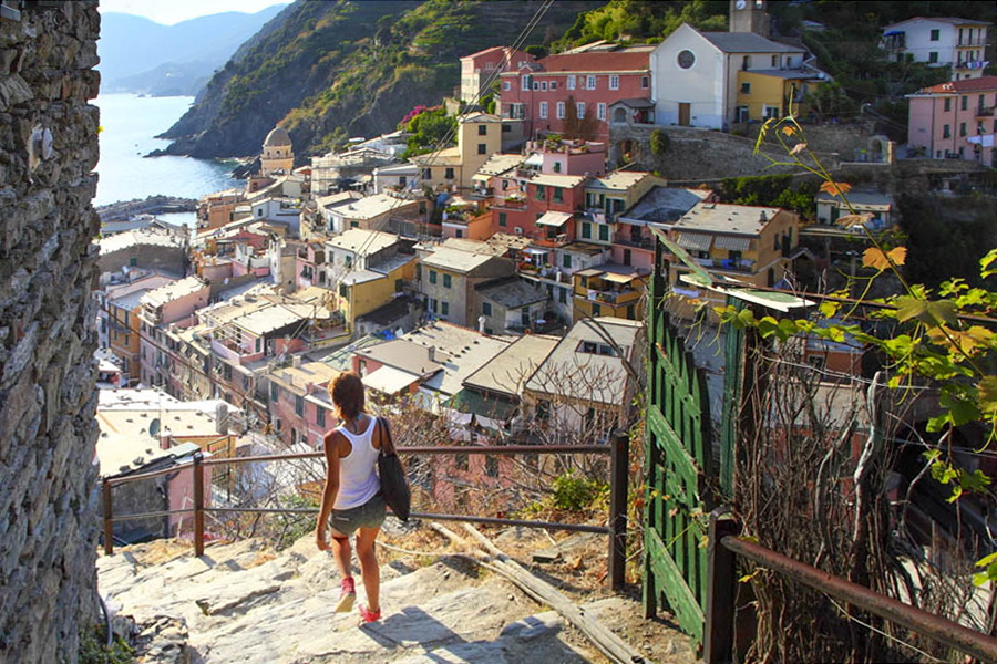 Evening Stroll, Vernazza, Italy Vernazza, Italy