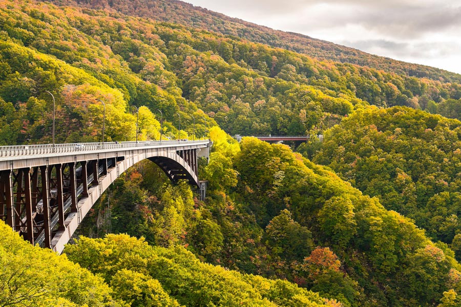 Jōgakura Bridge, Aomori Parks