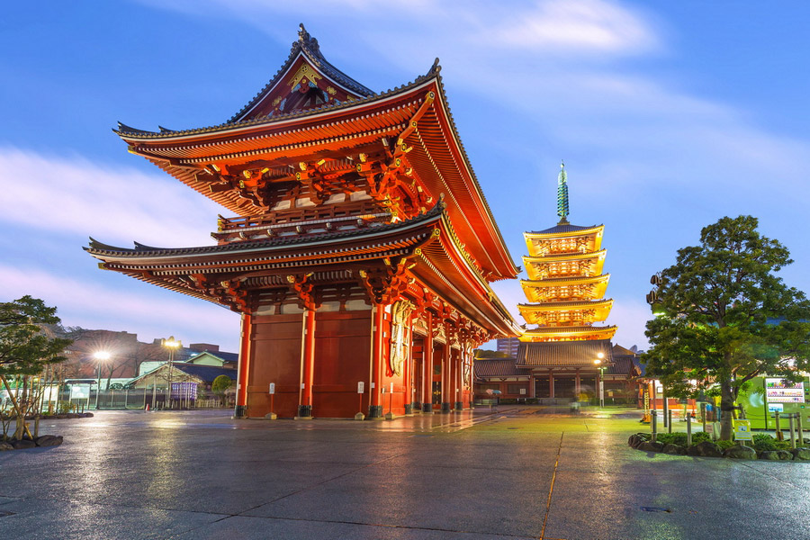 Sensō-ji Temple, Tokyo, Japan