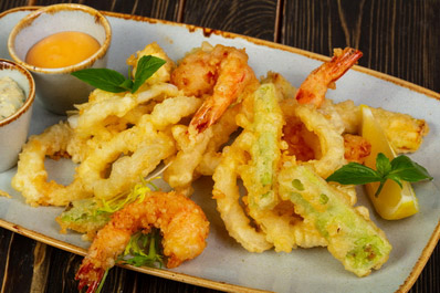 Tempura, Cibo in Giappone