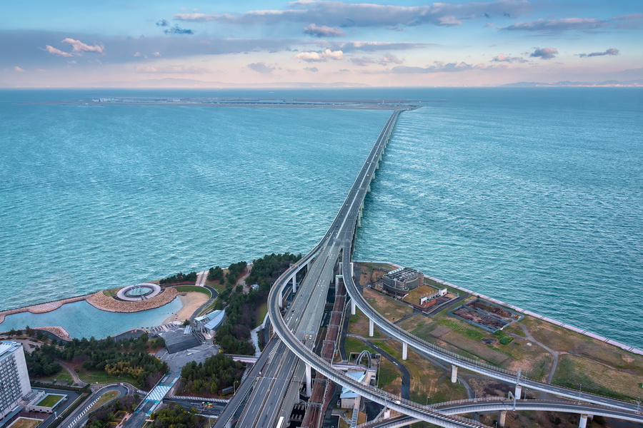 Bridge to Kansai International Airport