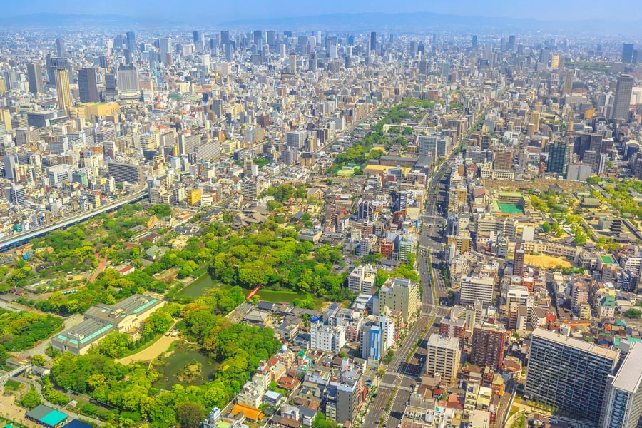 Views from Harukas 300, Osaka