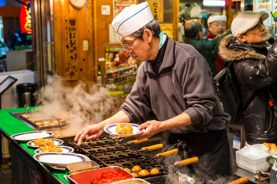 Food Street, Osaka