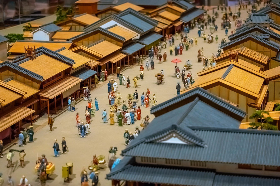 Miniature, Museo di Edo-Tokyo