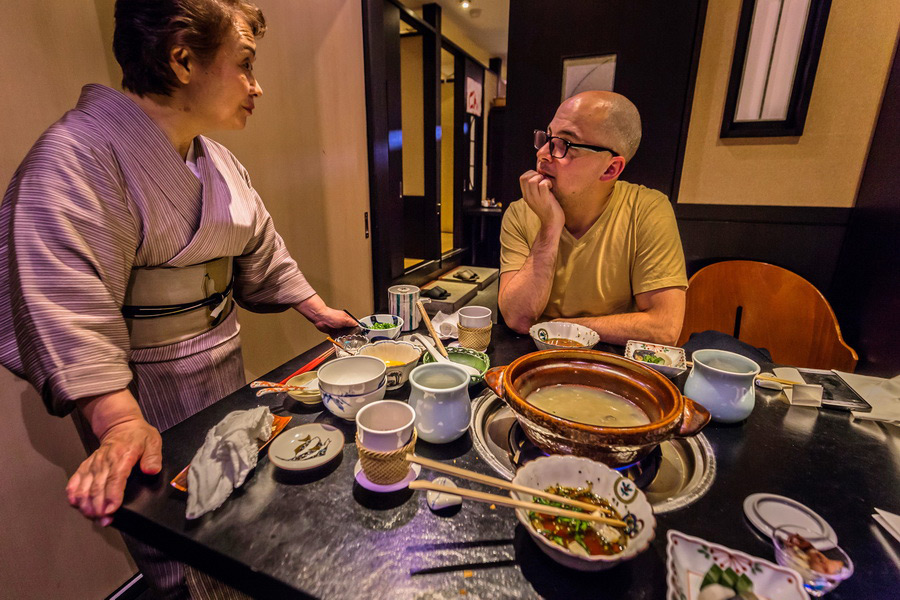 Japanese Restaurant, Ginza, Tokyo