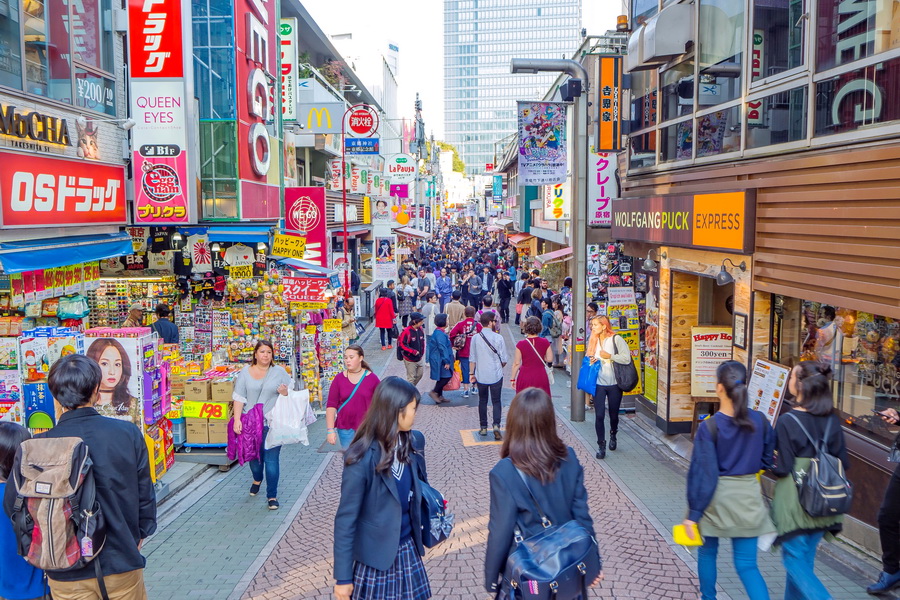 Takeshita Street, Harajuku District, Tokyo
