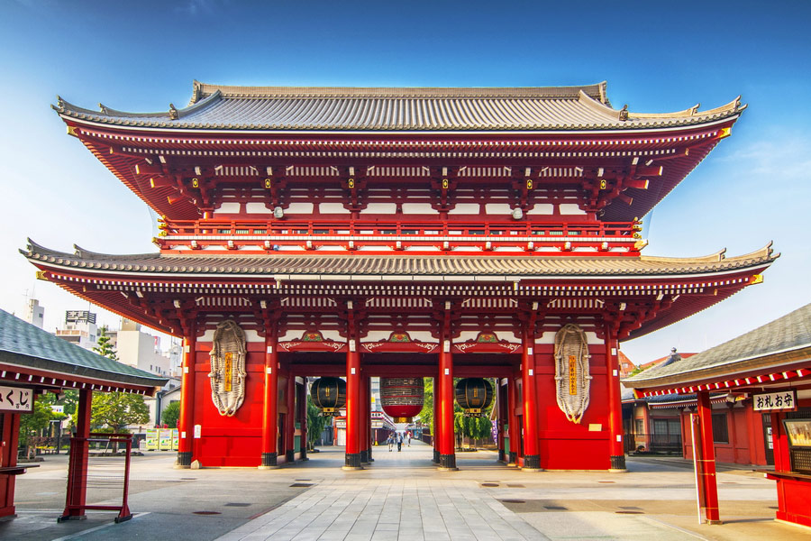 Hōzō-mon Gate at Sensō-ji Temple, Tokyo