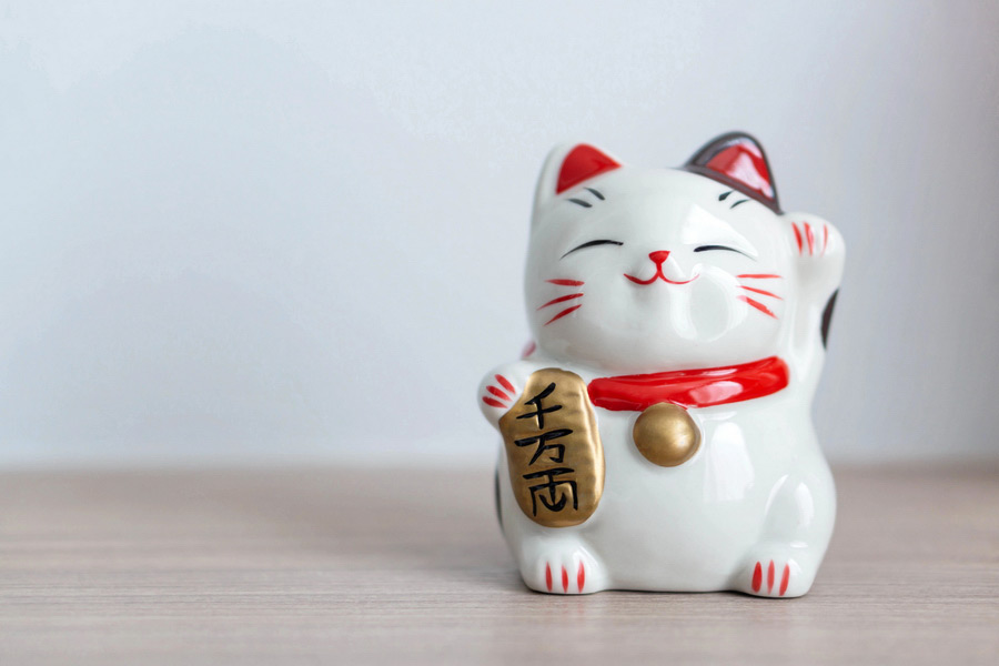 Maneki-Neko – the Iconic “Beckoning Cat”, a Good Luck Charm