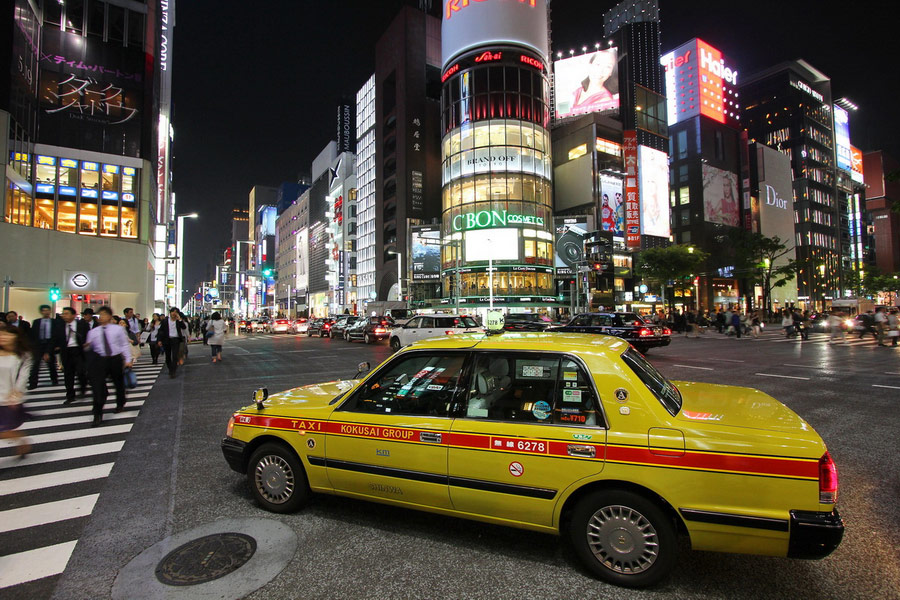 Taxi, Tokyo