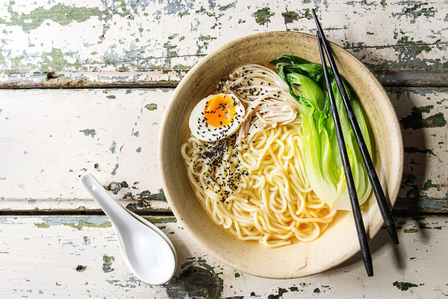 Udon Noodles, Japanese Food