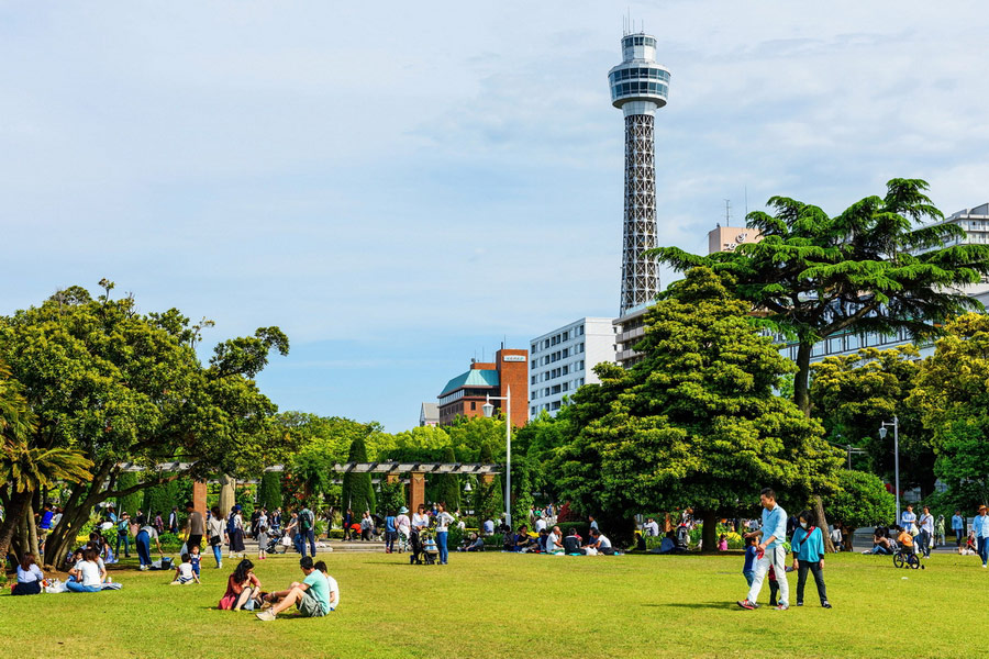 Yamashita Park, Yokohama, Japan - Travel