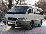 Almaty airport transfer with Ssang Yong Istana