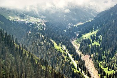 Chimbulak, Almaty vicinity