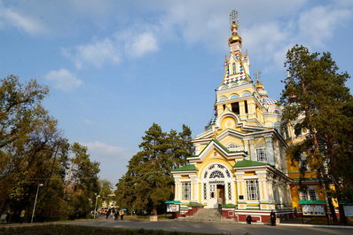 Zenkov Cathedral, Almaty