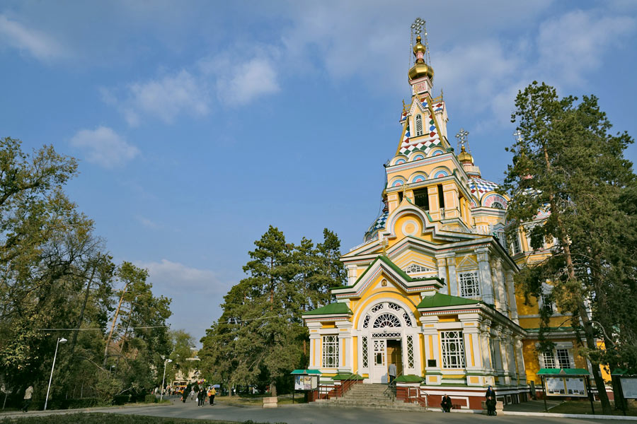 Ascension Cathedral, Almaty, Kazakhstan