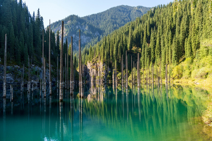 Top 15 Places to Visit in Kazakhstan: Lake Kaindy