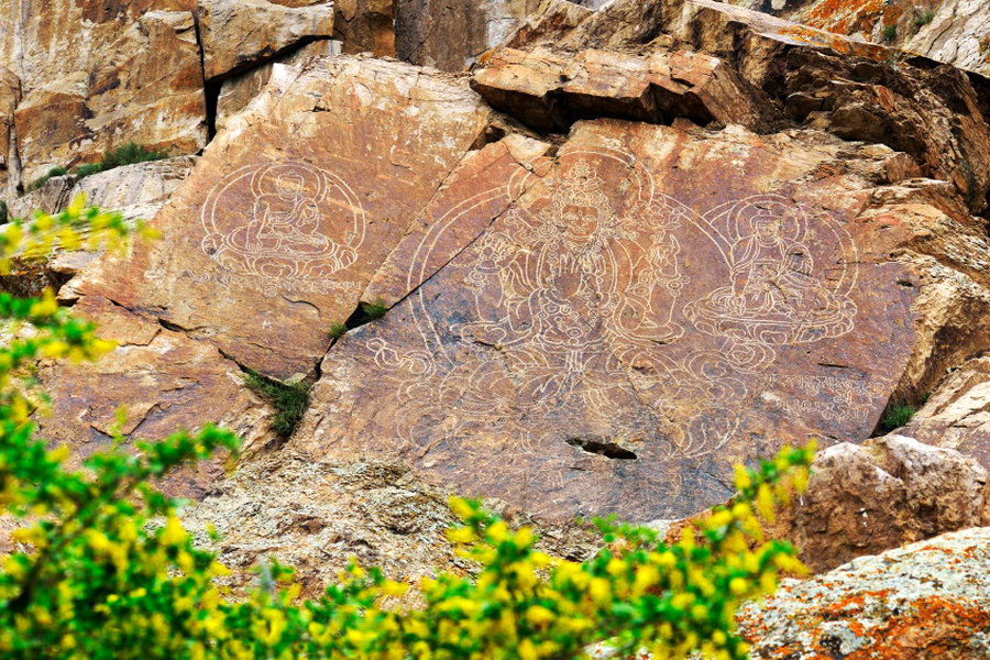 Petroglifos de Tamgaly-Tas, Kazajistán